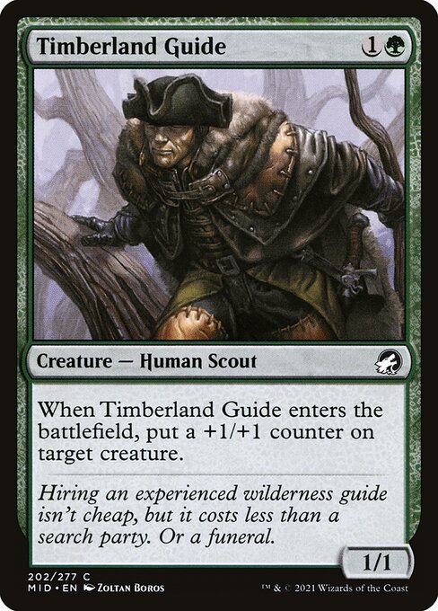 Timberland Guide - Innistrad: Midnight Hunt Common Card