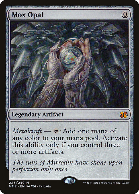 Mox Opal - Modern Masters 2015 Mythic Card
