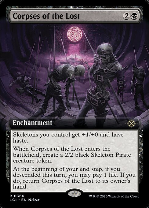Corpses of the Lost - The Lost Caverns of Ixalan Rare Card