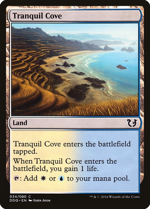 Tranquil Cove - Duel Decks: Blessed vs. Cursed Common Card