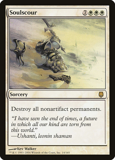 Soulscour - Darksteel Rare Card
