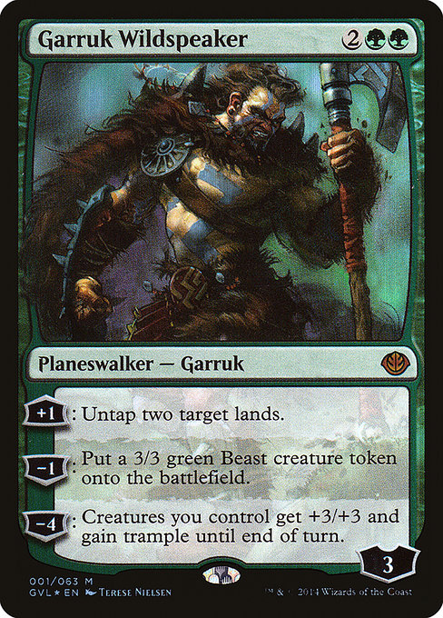 Garruk Wildspeaker - Duel Decks Anthology: Garruk vs. Liliana Mythic Card