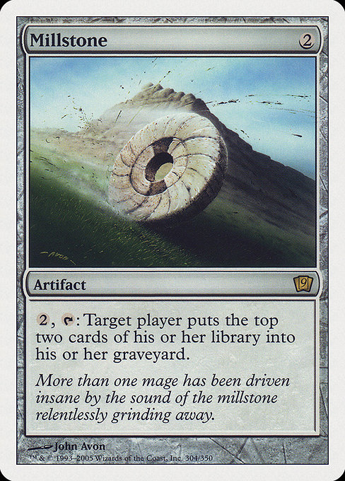 Millstone - Ninth Edition Rare Card