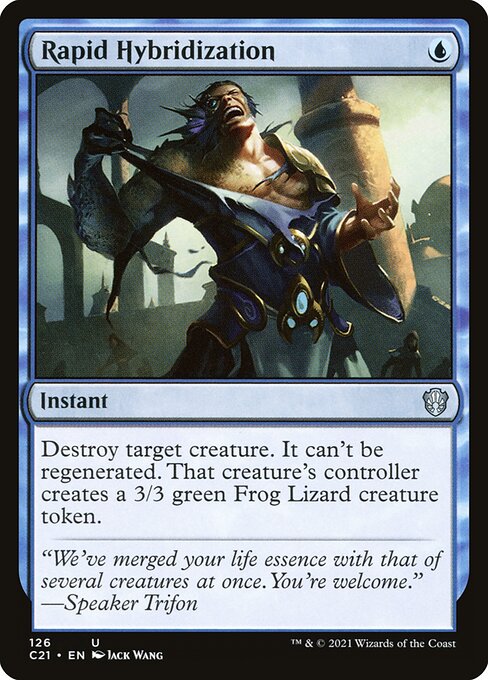 Rapid Hybridization - Commander 2021 Uncommon Card