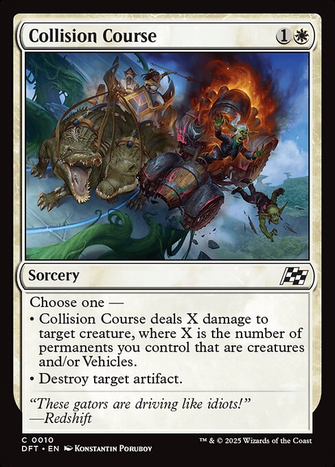 Collision Course - Aetherdrift Common Card
