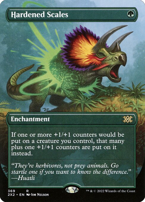 Hardened Scales - Double Masters 2022 Rare Card