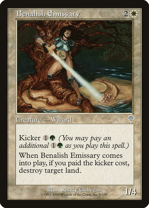 Benalish Emissary - Invasion Uncommon Card