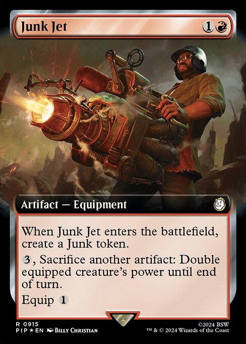 Junk Jet - Fallout Rare Card