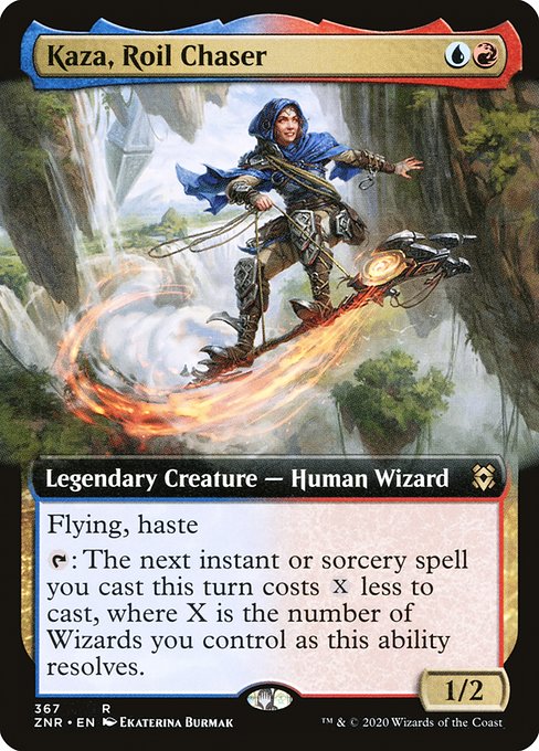 Kaza, Roil Chaser - Zendikar Rising Rare Card