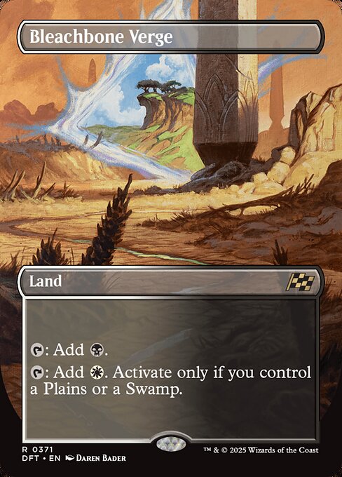 Bleachbone Verge - Aetherdrift Rare Card