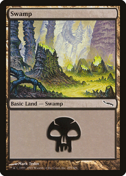 Swamp - Mirrodin Common Card
