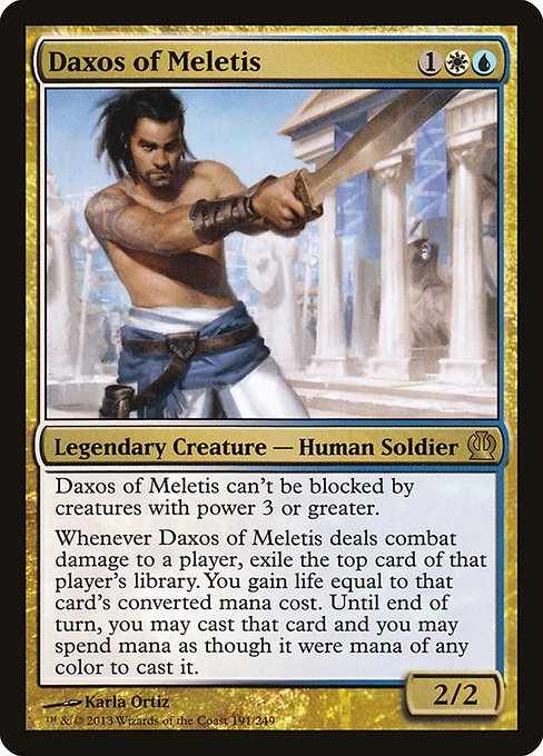 Daxos of Meletis - Theros Rare Card
