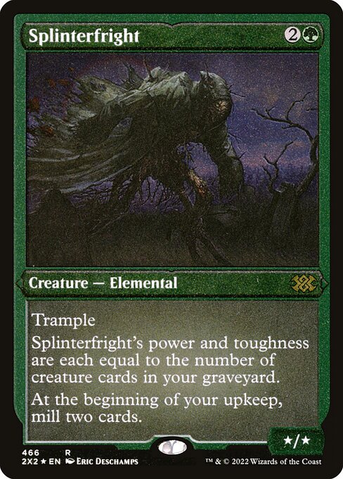 Splinterfright - Double Masters 2022 Rare Card