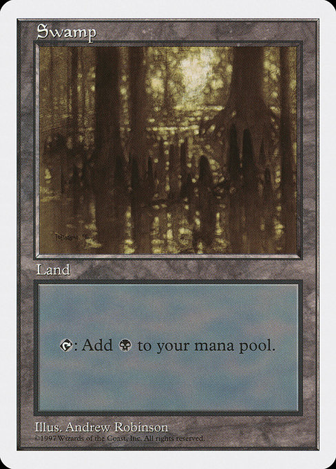 Swamp - Fifth Edition Common Card