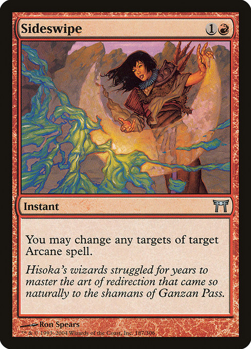 Sideswipe - Champions of Kamigawa Uncommon Card