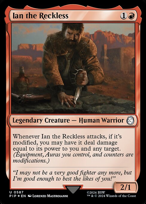 Ian the Reckless - Fallout Uncommon Card