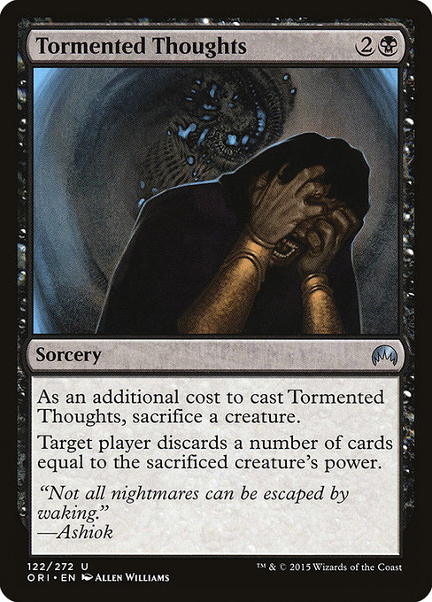 Tormented Thoughts - Magic Origins Uncommon Card
