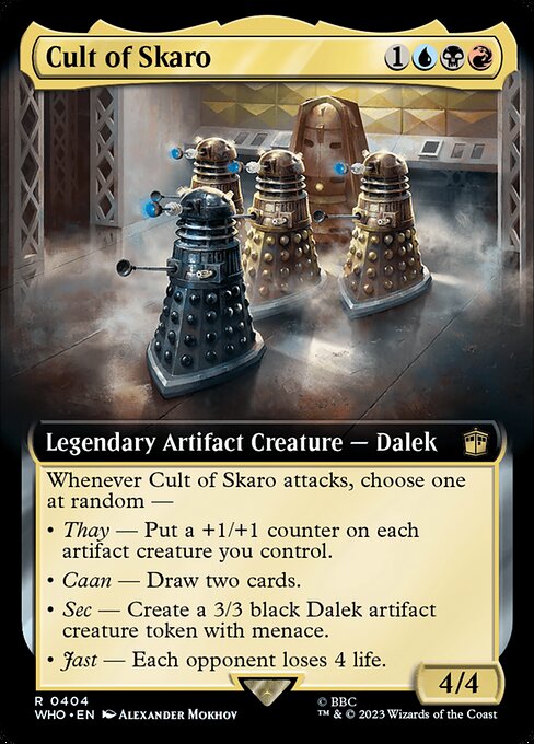 Cult of Skaro - Doctor Who Rare Card