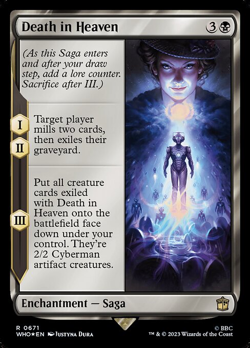 Death in Heaven - Doctor Who Rare Card
