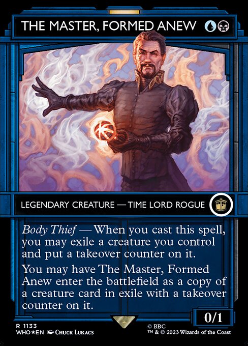 The Master, Formed Anew - Doctor Who Rare Card