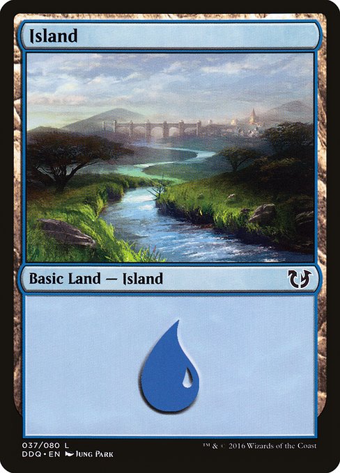 Island - Duel Decks: Blessed vs. Cursed Common Card