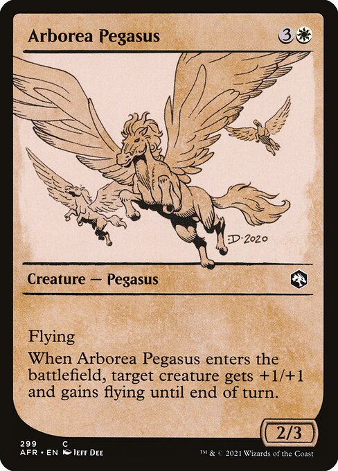 Arborea Pegasus - Adventures in the Forgotten Realms Common Card