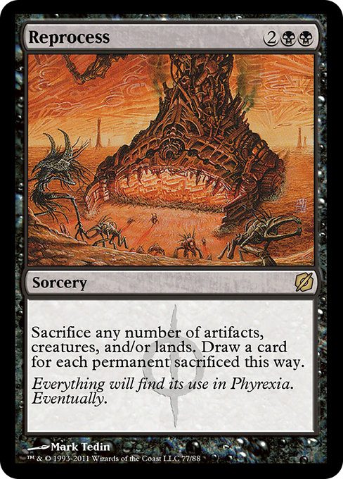 Reprocess - Duel Decks: Mirrodin Pure vs. New Phyrexia Rare Card