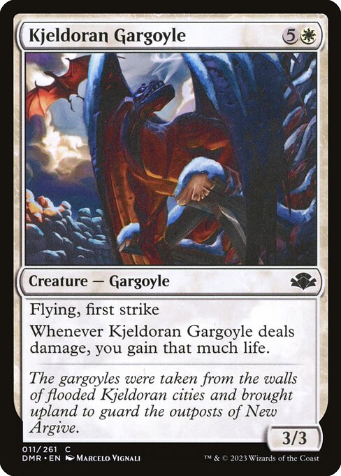 Kjeldoran Gargoyle - Dominaria Remastered Common Card