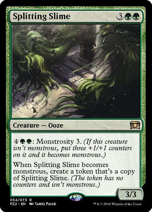 Splitting Slime - Treasure Chest Rare Card
