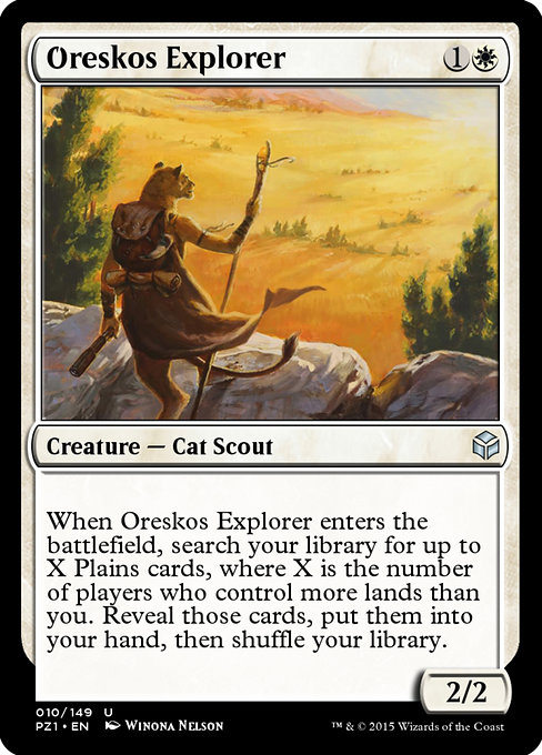 Oreskos Explorer - Legendary Cube Prize Pack Uncommon Card