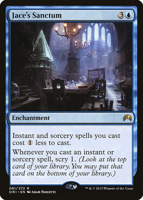 Jace's Sanctum - Magic Origins Rare Card
