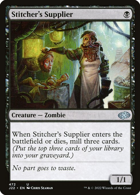 Stitcher's Supplier - Jumpstart 2022 Uncommon Card