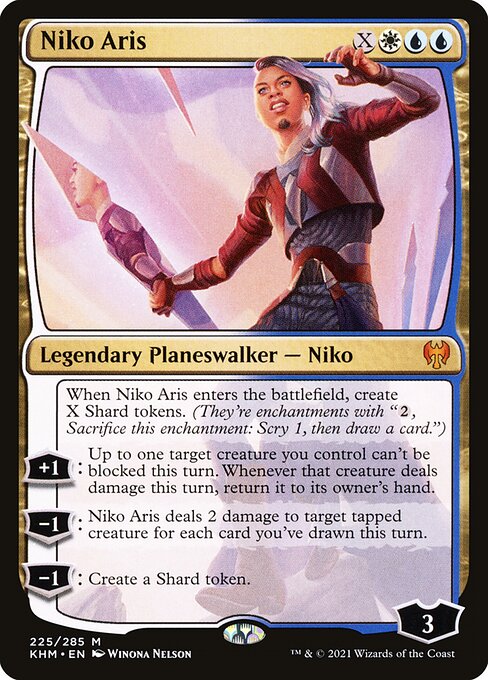 Niko Aris - Kaldheim Mythic Card