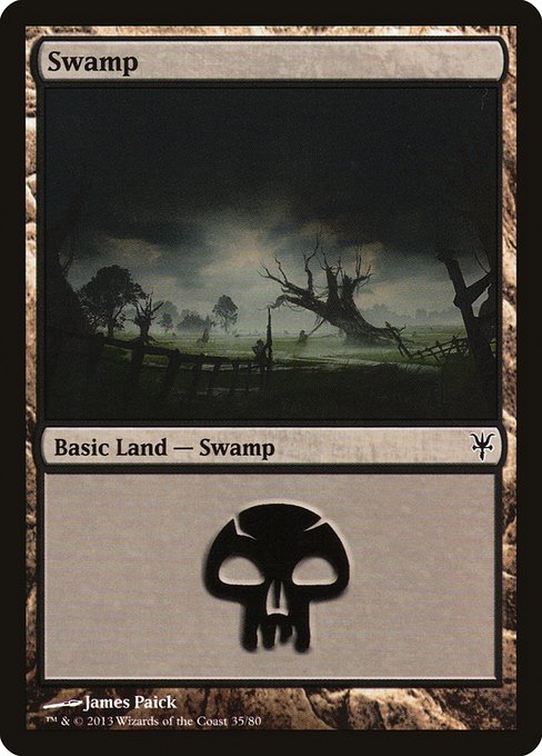 Swamp - Duel Decks: Sorin vs. Tibalt Common Card