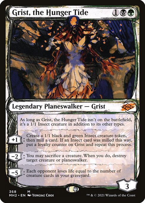 Grist, the Hunger Tide - Modern Horizons 2 Mythic Card