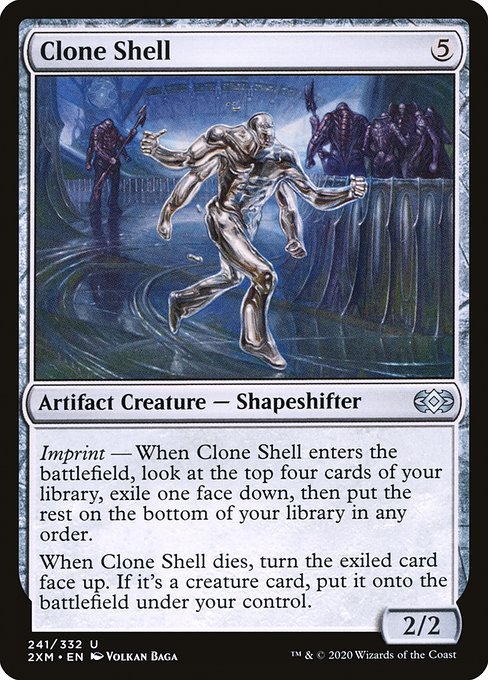 Clone Shell - Double Masters Uncommon Card