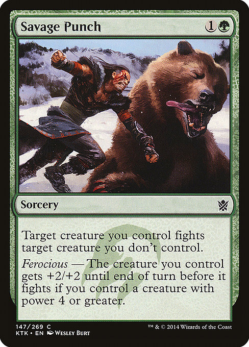 Savage Punch - Khans of Tarkir Common Card