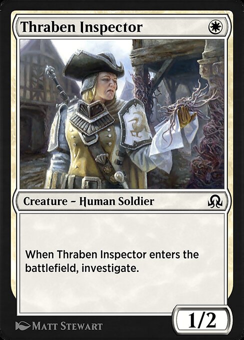 Thraben Inspector - Shadows over Innistrad Remastered Common Card