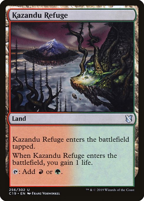 Kazandu Refuge - Commander 2019 Uncommon Card