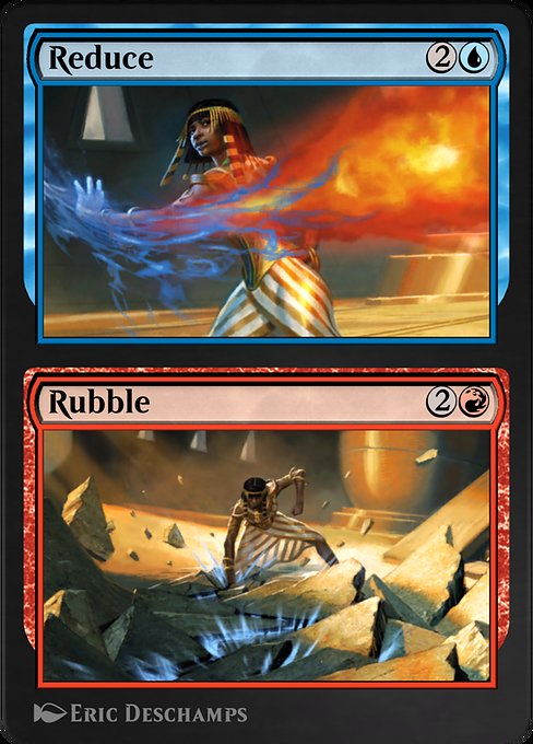 Reduce // Rubble - Amonkhet Remastered Uncommon Card