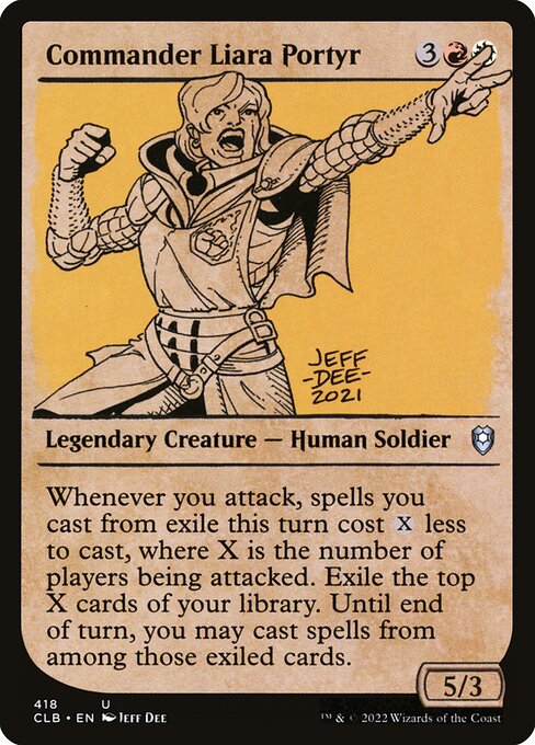 Commander Liara Portyr - Commander Legends: Battle for Baldur's Gate Uncommon Card
