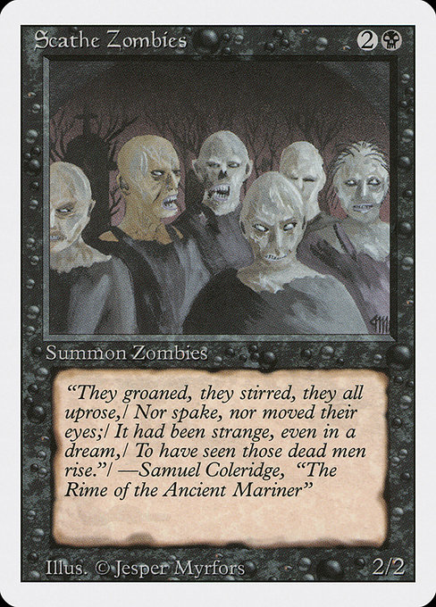 Scathe Zombies - Revised Edition Common Card