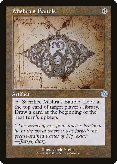 Mishra's Bauble - The Brothers' War Retro Artifacts Uncommon Card
