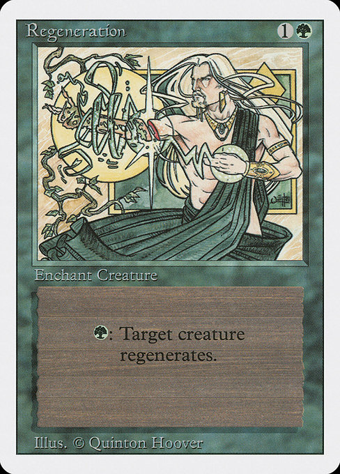 Regeneration - Revised Edition Common Card