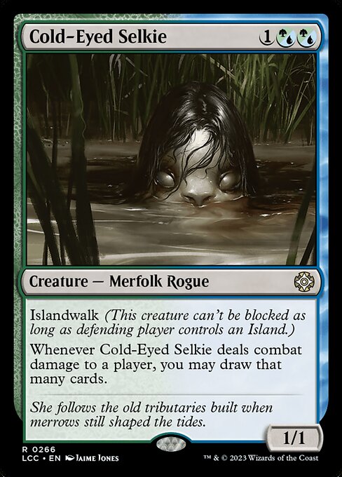 Cold-Eyed Selkie - The Lost Caverns of Ixalan Commander Rare Card
