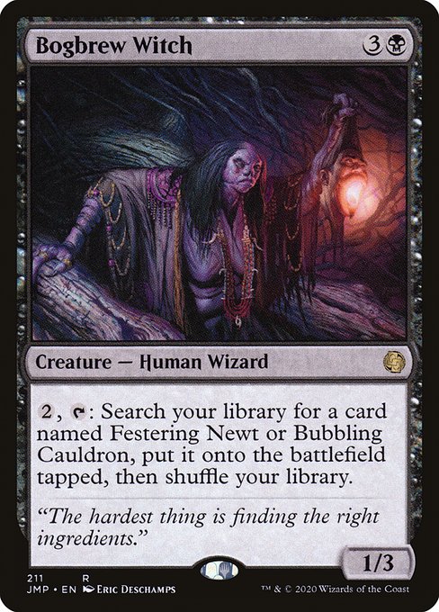 Bogbrew Witch - Jumpstart Rare Card