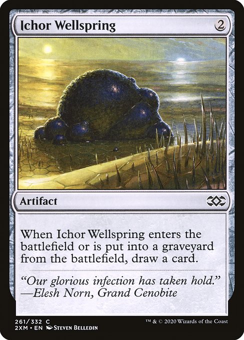 Ichor Wellspring - Double Masters Common Card