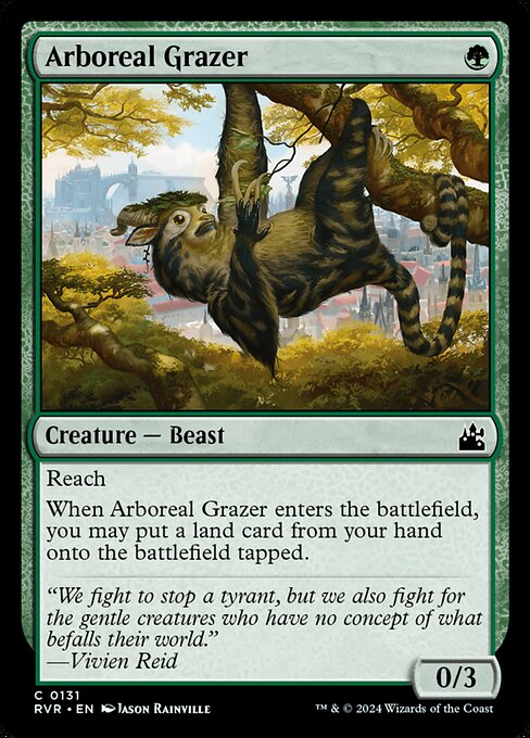 Arboreal Grazer - Ravnica Remastered Common Card