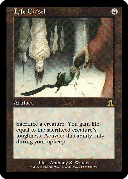 Life Chisel - Masters Edition III Rare Card