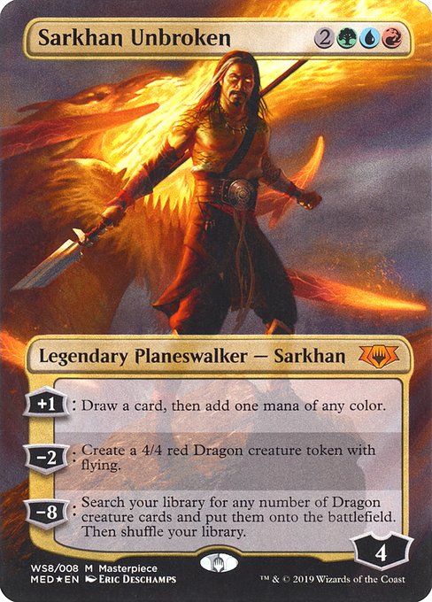 Sarkhan Unbroken - Mythic Edition Mythic Card